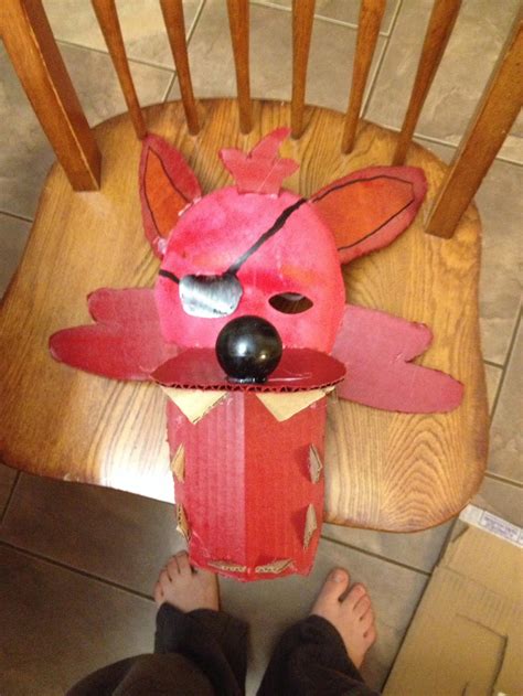 Foxy mask by Silversaxxy on DeviantArt