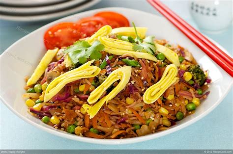 Cabbage Fried Rice Recipe | RecipeLand