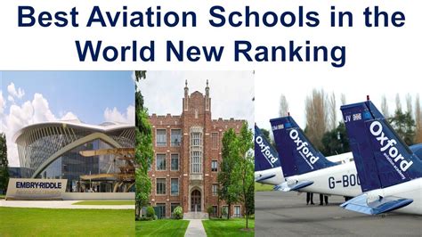 Best Aviation Schools in the World New Ranking | CAE Oxford Aviation ...