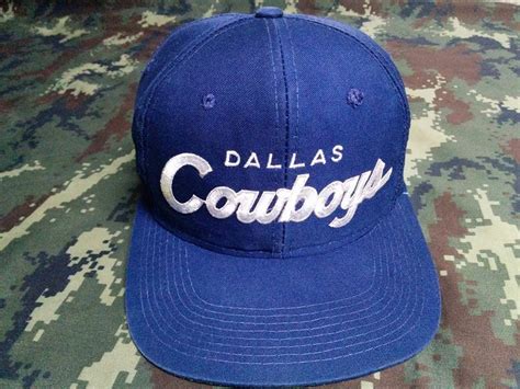 Free Ship Rare Vintage 90s Dallas Cowboys Hat Cap Snap