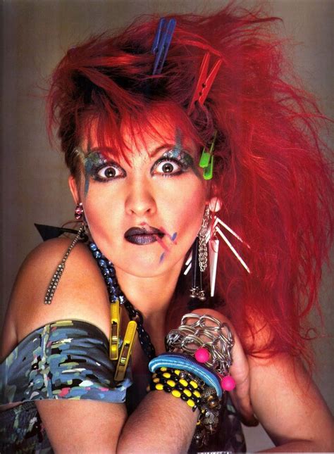 crazy 80's fashion - Yahoo Image Search Results | Cyndi lauper, Cyndi lauper costume, Red hair ...