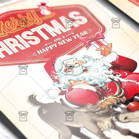 Christmas - Premium Post Card Template | ExclsiveFlyer | Free and Premium PSD Templates