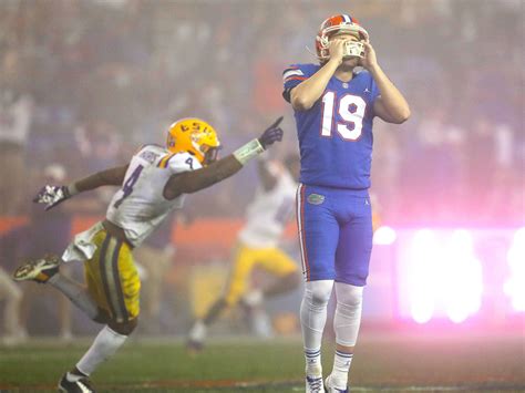 LSU beats Florida: The shoe, the kick and the fog lift Tigers - Sports ...