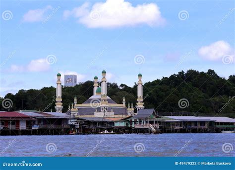 Kampong Ayer Water Village Brunei Stock Photo - Image of seri, datu ...