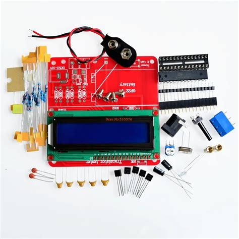 86 Plastic Shell + DIY Multifunction Transistor Tester Kit For LCR ESR ...