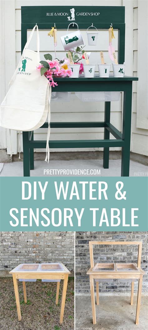 DIY Water Table and Toys for our Outdoor Play Area | Diy water, Sensory ...