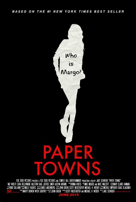 Paper Towns (2015) - Movie Poster 2 by blantonl98 on DeviantArt