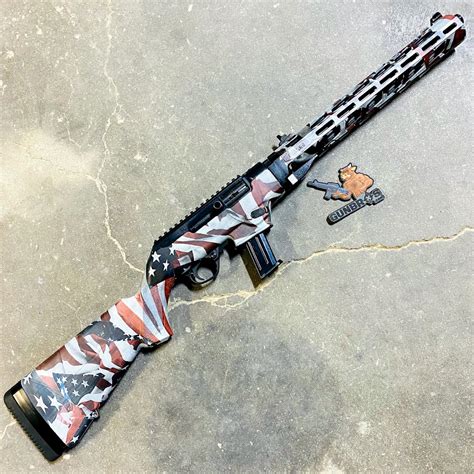 Ruger PC Carbine 9mm American Flag - GUNTICKETS [10 SPOT] - GUNBROS