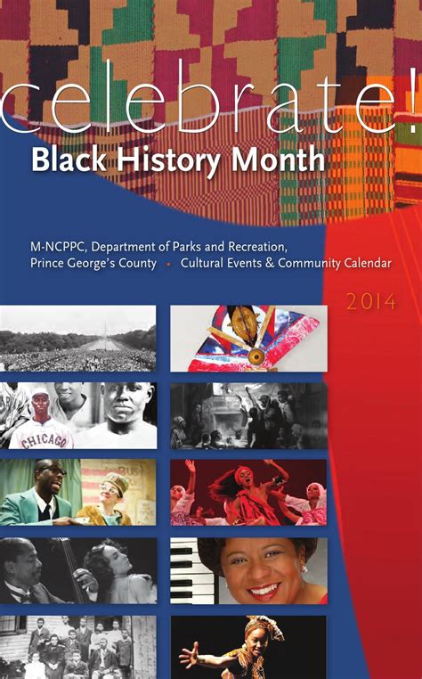 Black history brochure 2014 web (1) by M-NCPPC, Department of Parks & Recreation, Prince George ...