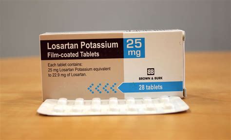 Losartan tablet | Brown & Burk | UK