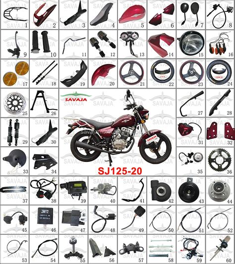 MOTORCYCLE SPARE PARTS FOR DAYUN,FEKON, APSONIC MOTORCYCLE GN125,GN150 ...