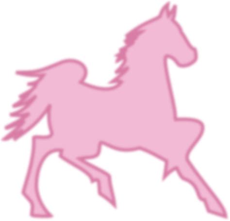 Pink Horse Clip Art at Clker.com - vector clip art online, royalty free & public domain