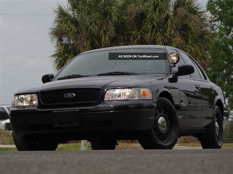 2007 Ford Crown Victoria Police Interceptor P71 Black Florida Reconditioned