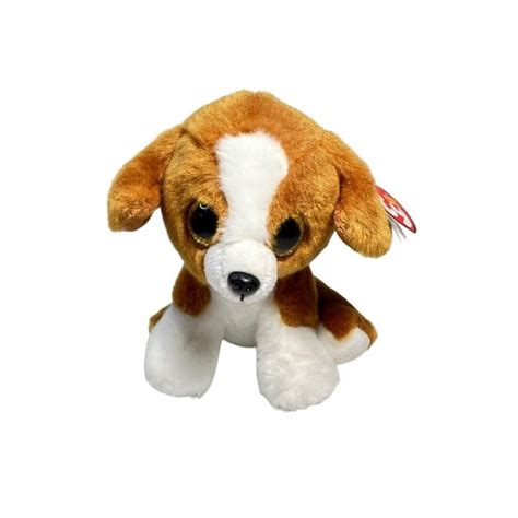 Ty | Toys | Ty Beanie Baby Snick Beagle Puppy Dog Plush Glitter Eyes Stuffed Animal Toy New ...