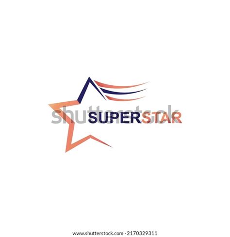 Super Star Logo Vector Image Stock Vector (Royalty Free) 2170329311 | Shutterstock