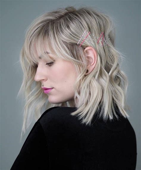 12 Amazing Medium Hairstyles with Side Bangs In 2019 - The Leader Newspaper