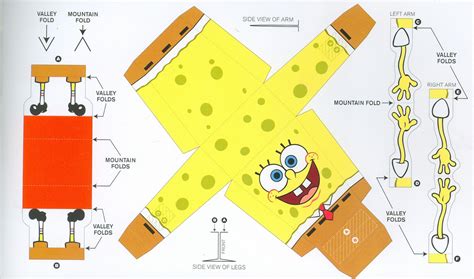 Origami - Spongebob | ! Chegu Zam