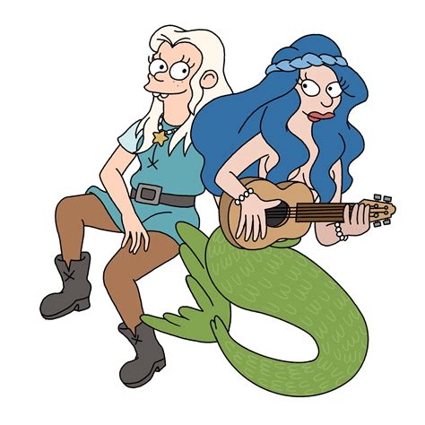 Mora & Bean (by me) : r/disenchantment