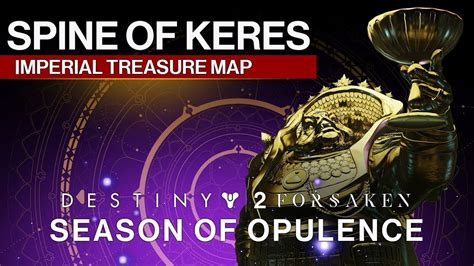 Destiny 2 Spine of Keres Chest on Dreaming City • Imperial Treasure Map Locations - YouTube