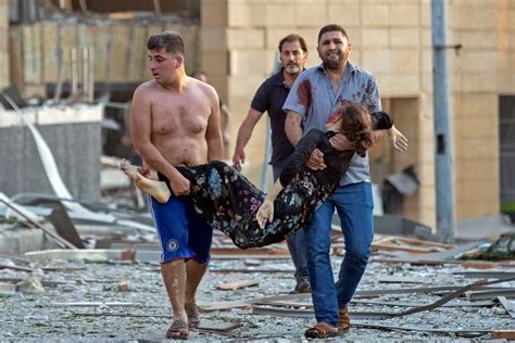 AP PHOTOS: Terror, death, devastation in Lebanon explosion | The Seattle Times