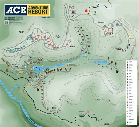 Resort Map - ACE Adventure Resort