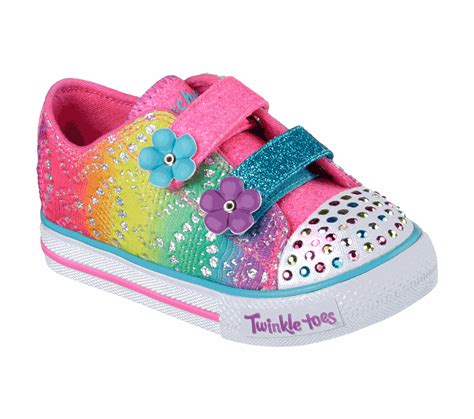 Buy SKECHERS Twinkle Toes: Shuffles - Lil Rainbow S-Lights Shoes