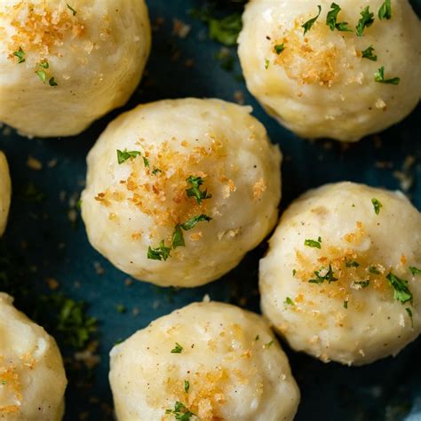 German Potato Dumplings (Kartoffelkloesse) - The Wanderlust Kitchen