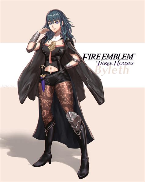 Fire Emblem Three Houses - Byleth ( Female ) by AztoDio on DeviantArt | Byleth female, Byleth ...