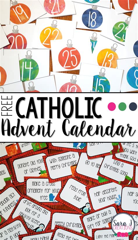 Free Printable Religious Advent Calendar | Calendar Printables Free ...