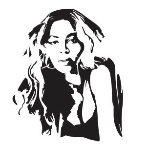 Beyonce Girl vector | Beyonce Celebrity Vector Image, SVG, PSD, PNG ...