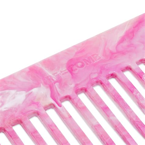 Re=Comb Recycled Plastic Hair Comb Flamingo | END. (Global)