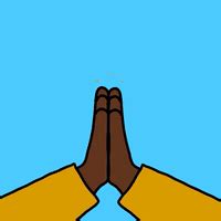 Praying Hands Thank You Grateful Emoji GIF | GIFDB.com