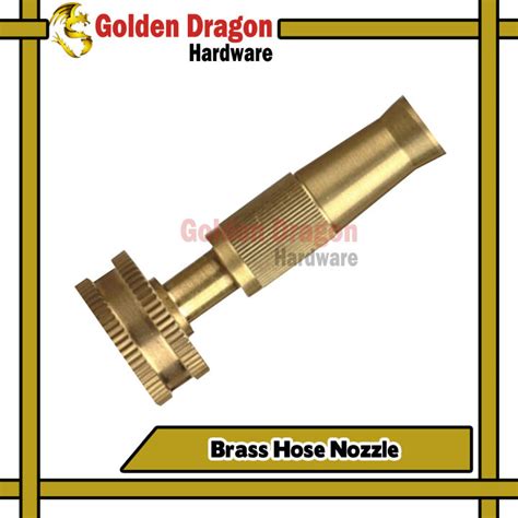 BRASS HOSE NOZZLE (HEAVY DUTY) | Lazada PH