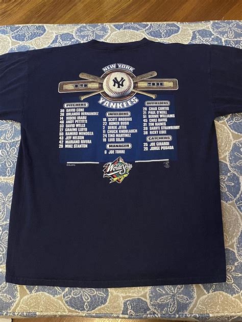 New York Yankees 98 World Series champions... - Depop