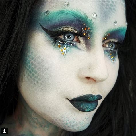 mermaid makeup ideas - Google Search | Mermaid makeup halloween, Halloween makeup, Mermaid makeup