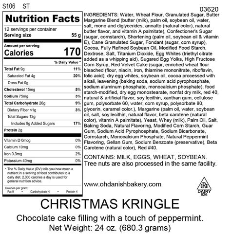 Christmas Kringle - O&H Danish Bakery of Racine Wisconsin