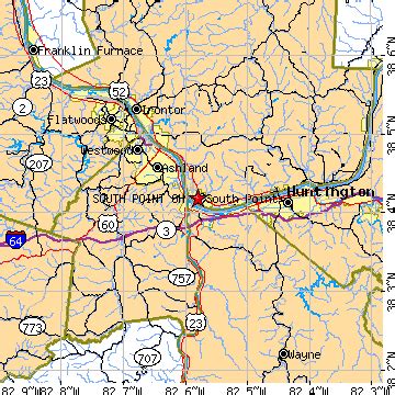 South Point Ohio Map – Interactive Map