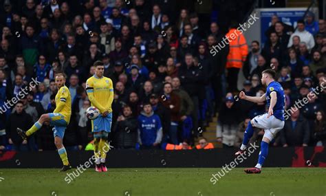 Leif Davis Ipswich Town Scores Equaliser Editorial Stock Photo - Stock ...