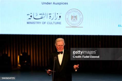 Hussein Fahmy speaks during the Awards Ceremony & Closing Night of... News Photo - Getty Images