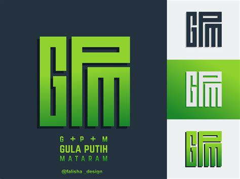 gpm monogram logo by logo_mossion on Dribbble