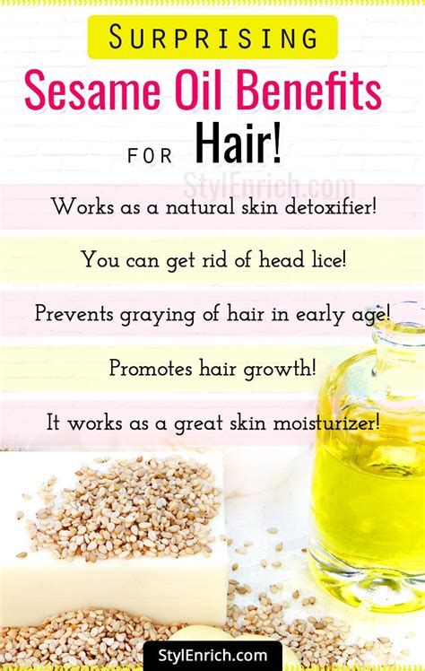 Benefits Of Sesame Oil for Hair That You Must Know!