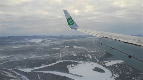 Landing on Ivalo airport in Finnish lapland. Amsterdam - Ivalo - YouTube