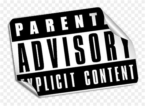 Find hd Hip Hop Culture Png , Png Download - Small Parental Advisory ...