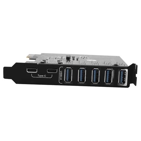 Pci-e To Usb 3.0 7-port Expansion Card, Pci Express Usb 3.2 Add In Card, Internal Usb3 Hub ...