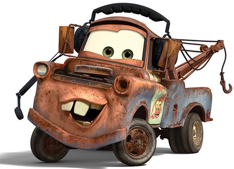 Characters - Pixar Animation - Cars - Tow Mater - D23