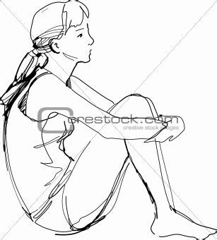 drawing sitting poses | Human figure sketches, Drawing people, Drawings