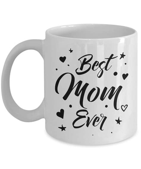 Personalized Mom Coffee Mug Best Mom Ever Gifts for Mom from | Etsy