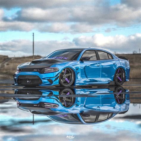 Dodge Charger "Prodigal HEMI" Is a Blue Bomb - autoevolution