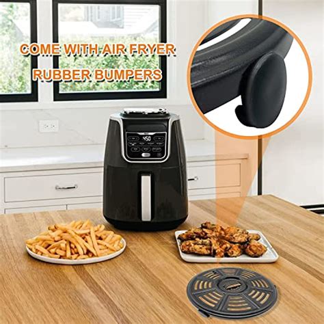 oecue Air Fryer Crisper Plate For Ninja AF100 to AF150 and Ninja Foodi Pressure, Air Fryer Grill ...