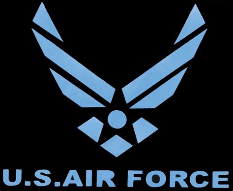 10-Pack Blue US Air Force Wings Logo Window Decal 4" x 4.75" - Decals, Stickers & Vinyl Art